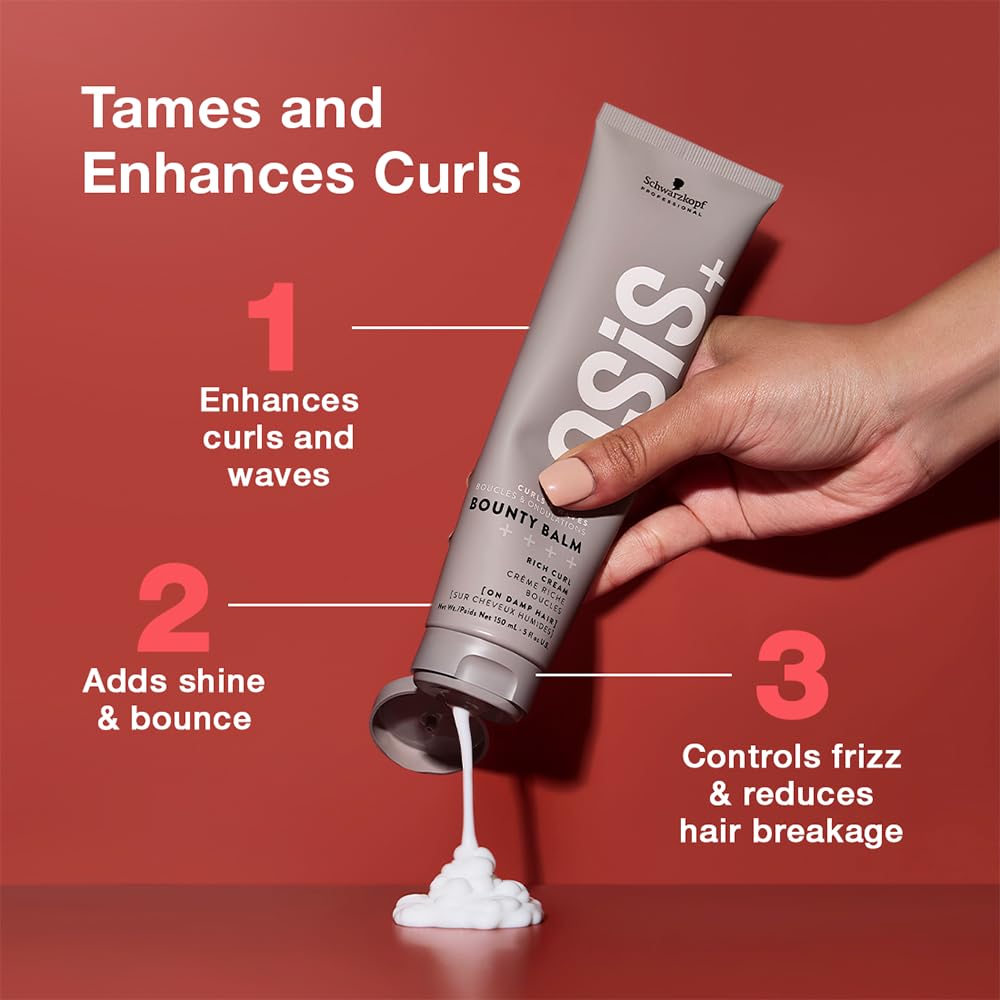 OSiS+ Bounty Balm - Rich Curl Cream for Frizz Control & Natural Texture - Image 4