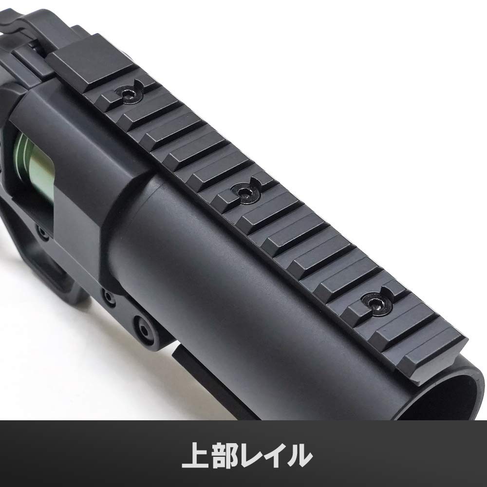 ピストルグレネードランチャー　モスカート3本セット MADBULL AGX ランチャー H&K AG36 40mmカート BBシャワー3個