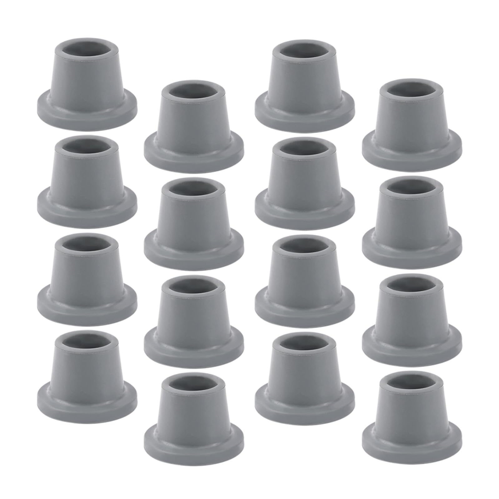 Embouts de rechange en caoutchouc renforcé pour pieds de chaises et tabourets - Lot de 15