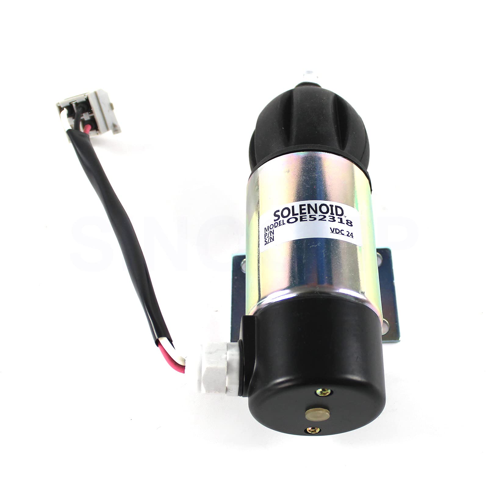 OE52318 24V Shutdown Solenoid - SINOCMP CP-U0335 Stop Solenoid For 