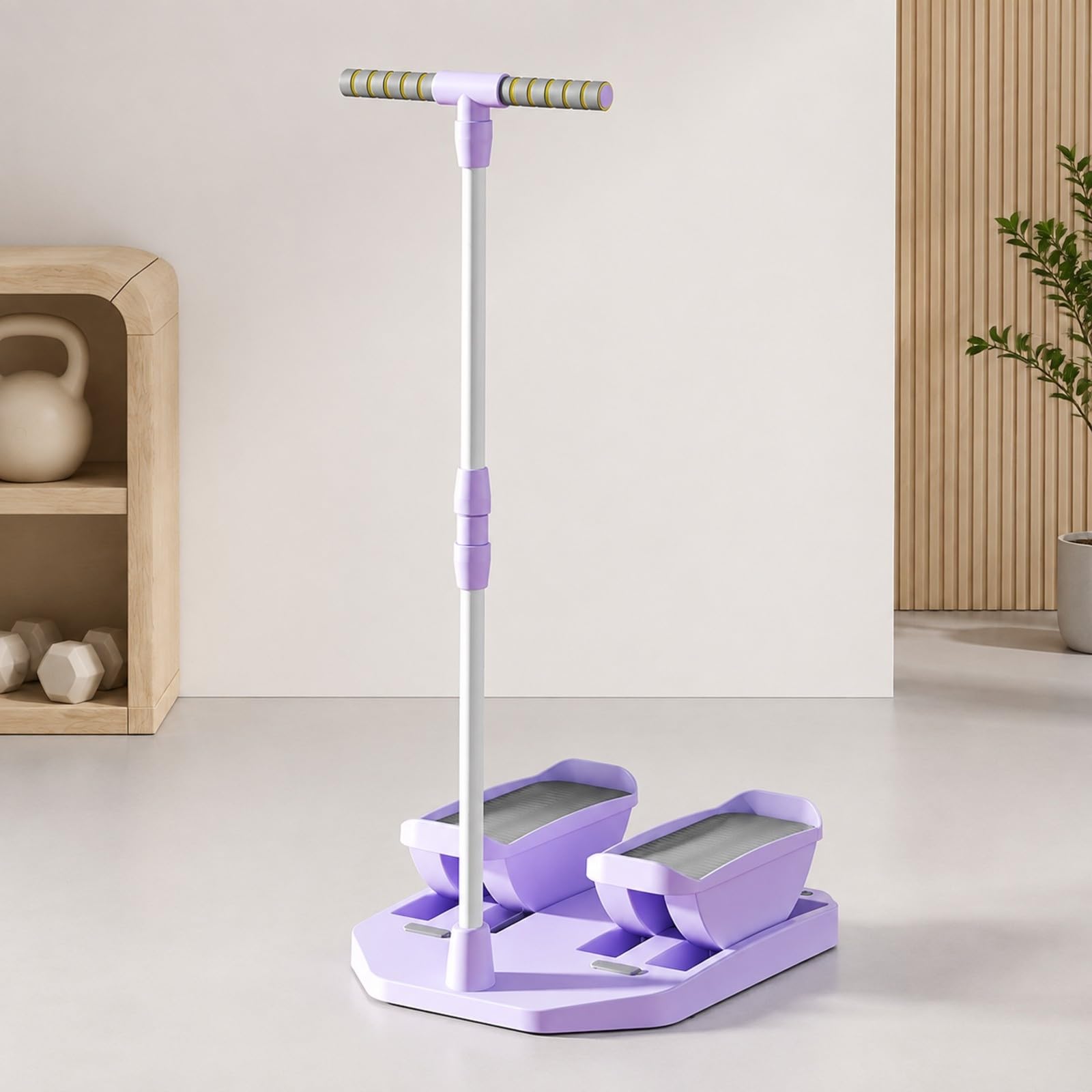 Pedana Inclinata Regolabile Attrezzo Fitness Multifunzionale Tavola Obliqua per Recupero Post-namento, Esercizi a Basso Impatto,