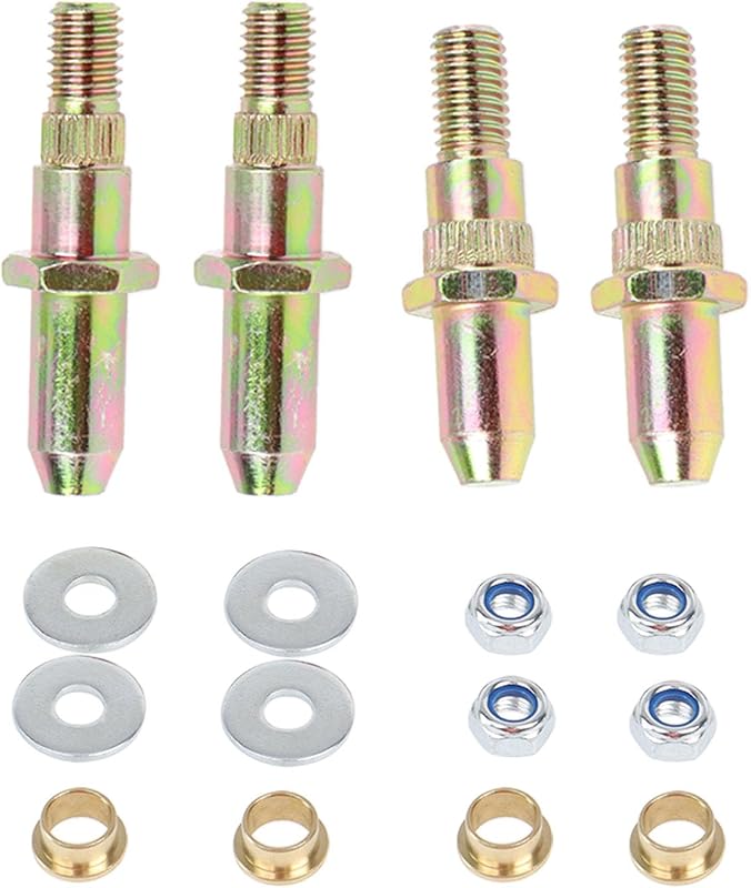 Kit de pinos e buchas da dobradiça da porta HNeekyr para Chevrolet e GMC – 1 kit