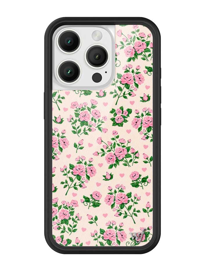 Image of Wildflower Cases - iPhone 16 Pro Compatible - Pinky Promise | Impact-Certified 6.5 ft Drop Protection Case, Raised Protective Bumper, Cute Aesthetic Design, Women-Owned Small Business