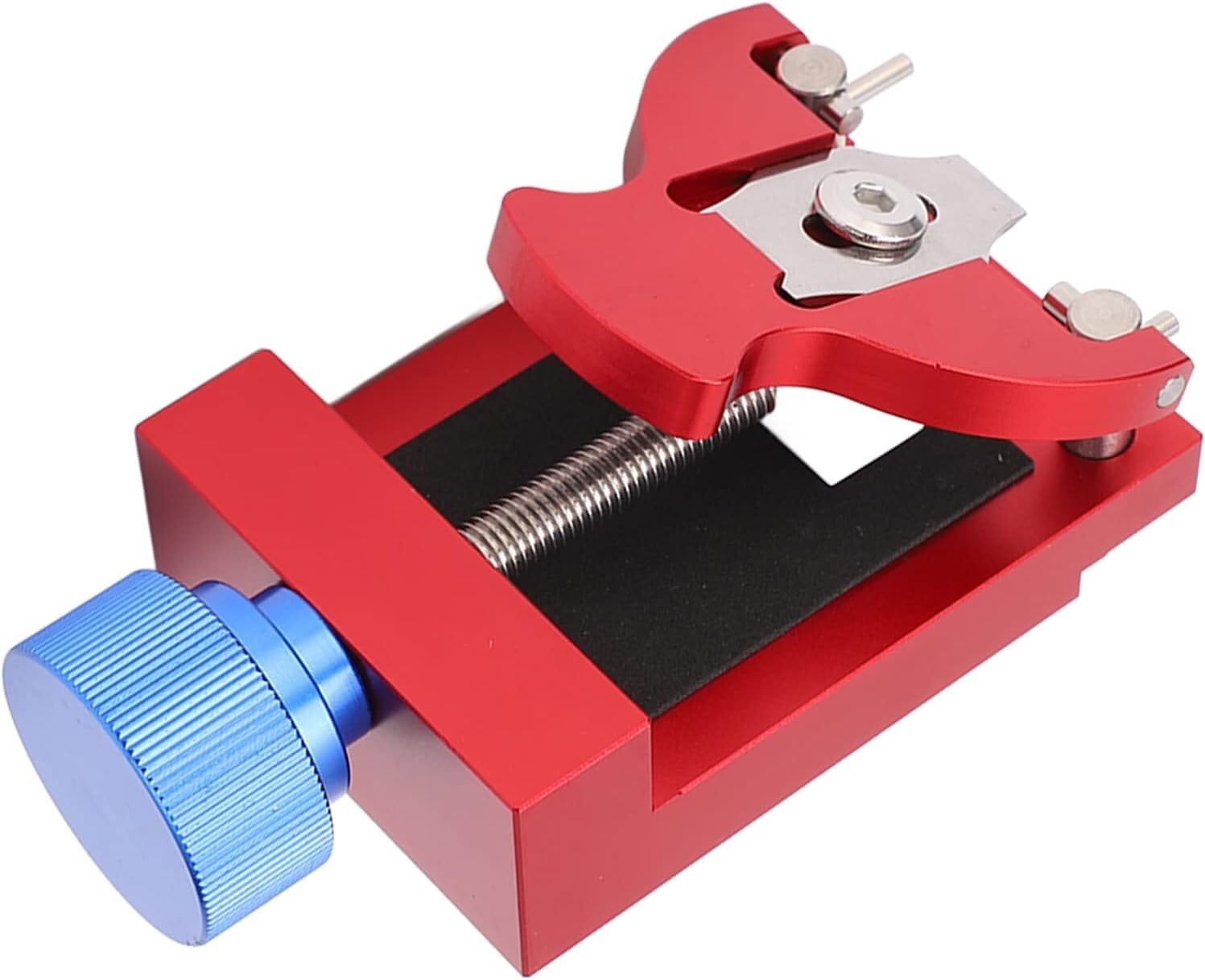Soporte Ajustable de Acero para Caja de Reloj con Almohadilla de Goma