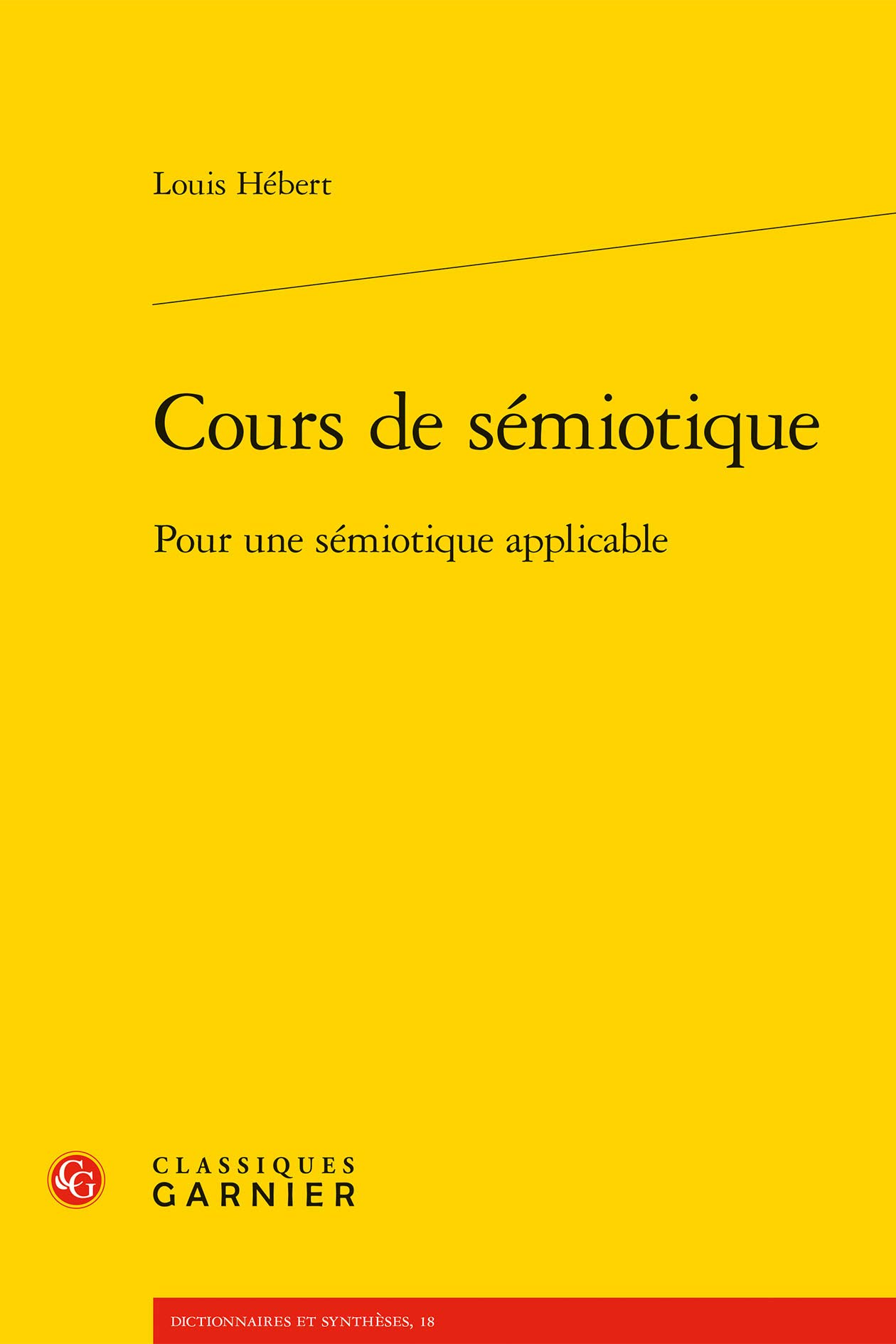 Cours de Semiotique: Pour Une Semiotique Applicable : Hebert