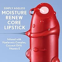 Vista 5 de Covergirl Simply Ageless Moisture Renew Core Lipstick, Coral Brillante, Paquete de 1