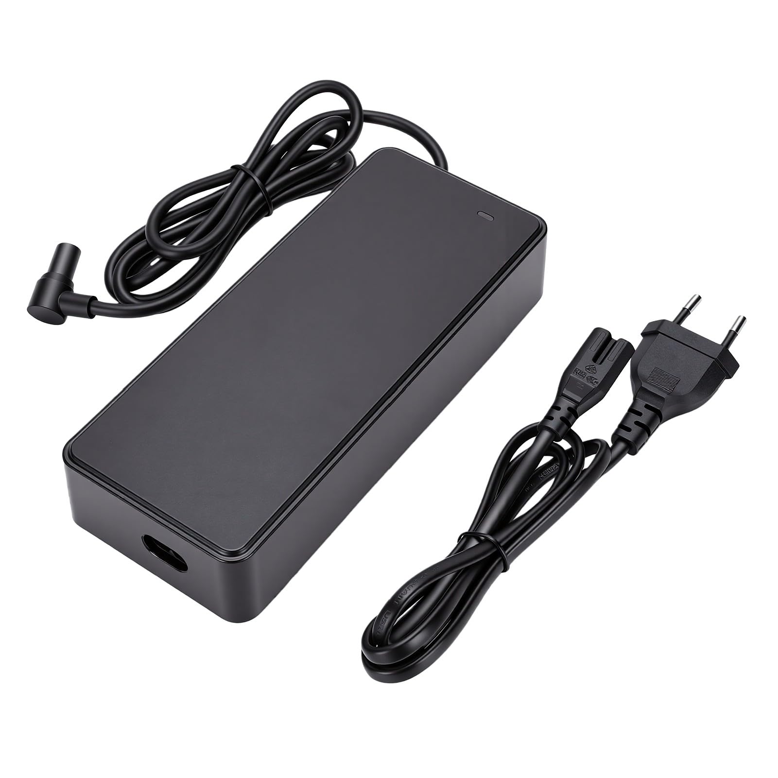 Dilwe Cargador de Repuesto de 2,3 A para Patinete Eléctrico Mi4 Ultra, Adaptador de Corriente Plug and Play con Protección contra Sobrecarga y Cortocircuitos