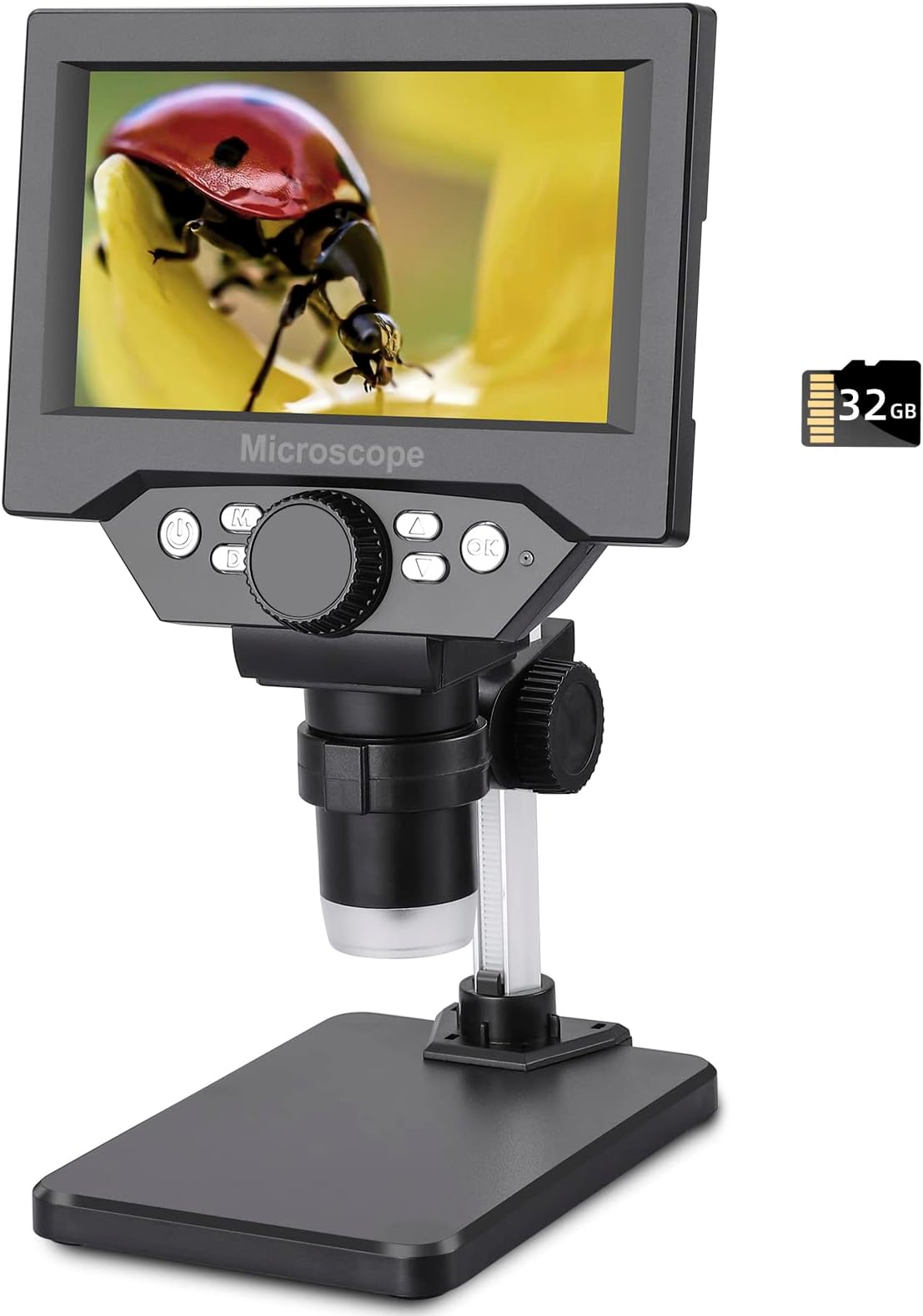 12 Kit de microscope portable pour enfants, microscope LCD 2 pour 12 Kit de microscope portable pour enfants, microscope LCD 2 pour