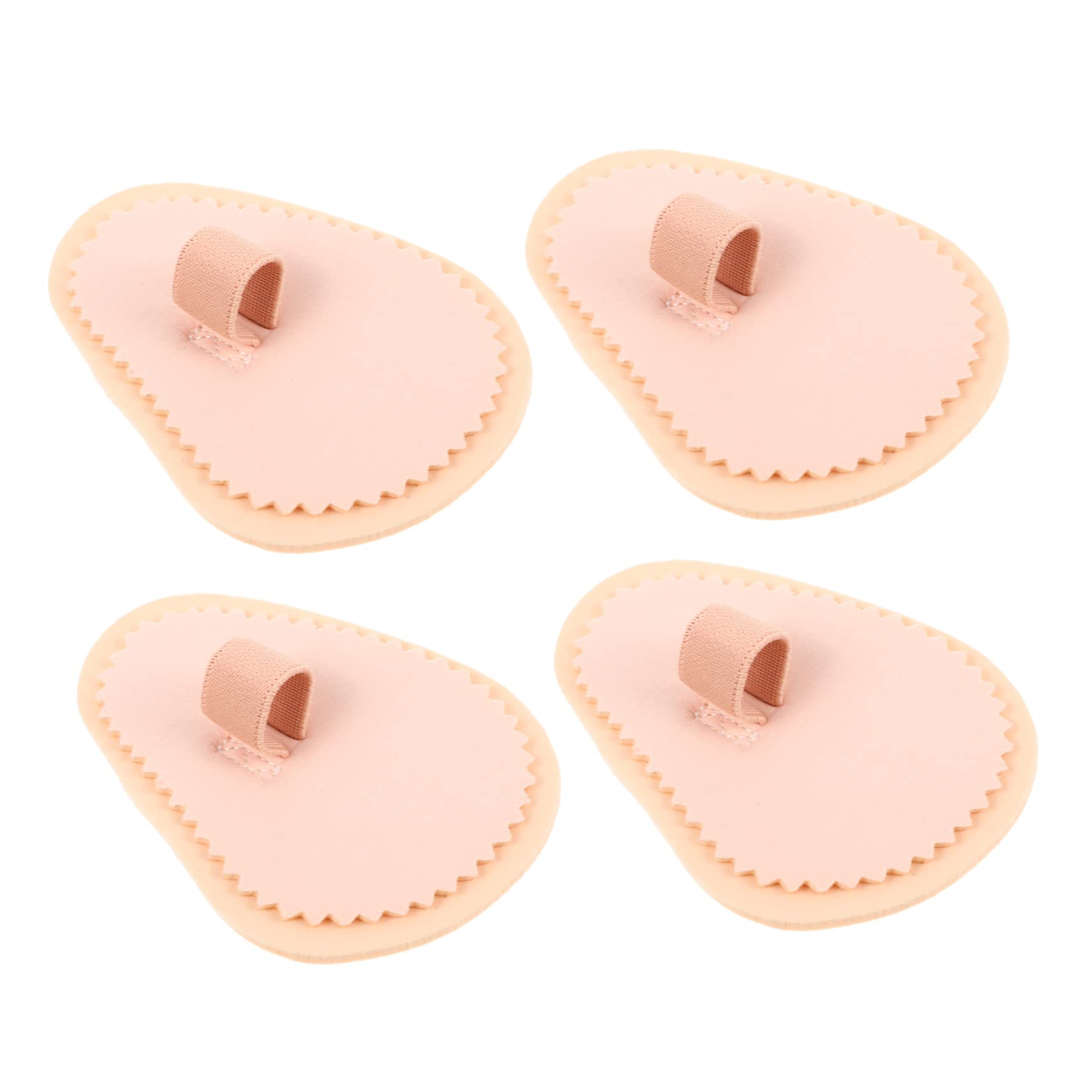 VALICLUD 4Pcs Toe Straighteners for Hallux Toe Splitters Comfortable Foot Orthotic Protectors Lightweight and Breathable Design for Day and Night Use