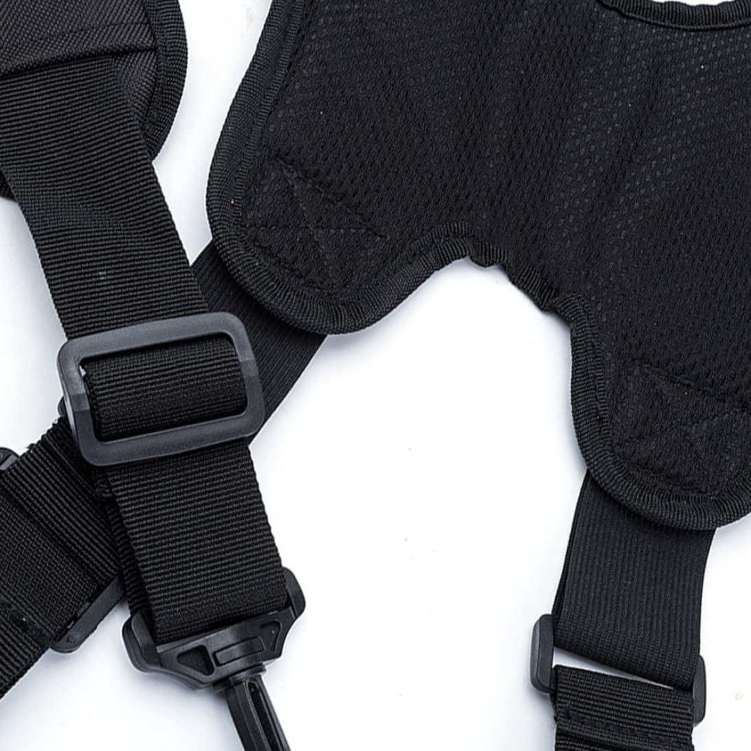 Broteros tirantes de herramientas forma H ajustables acolchados con clips para electricista carpintero