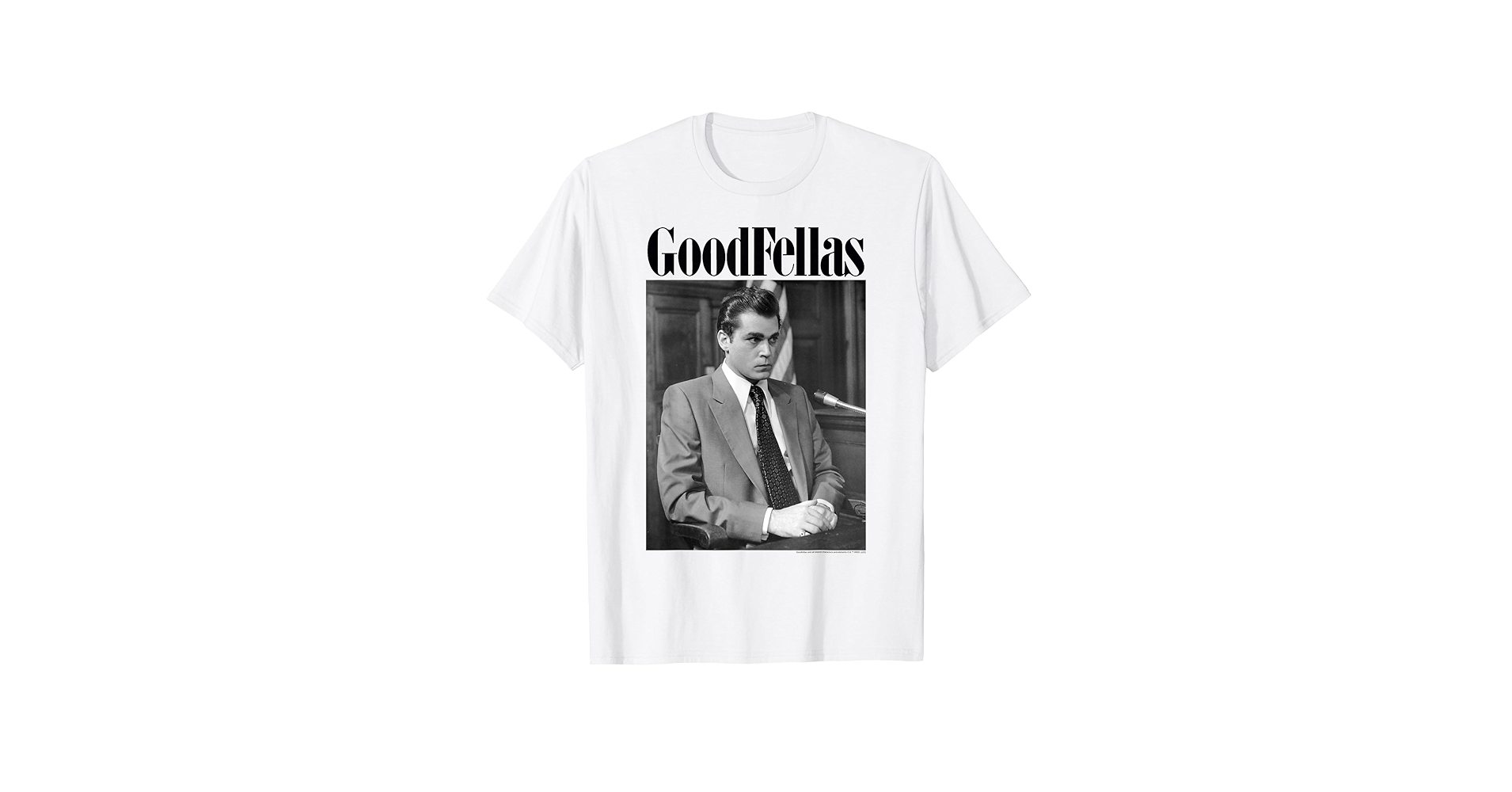 Amazon.com: Goodfellas Henry Hill Court T-Shirt : Clothing