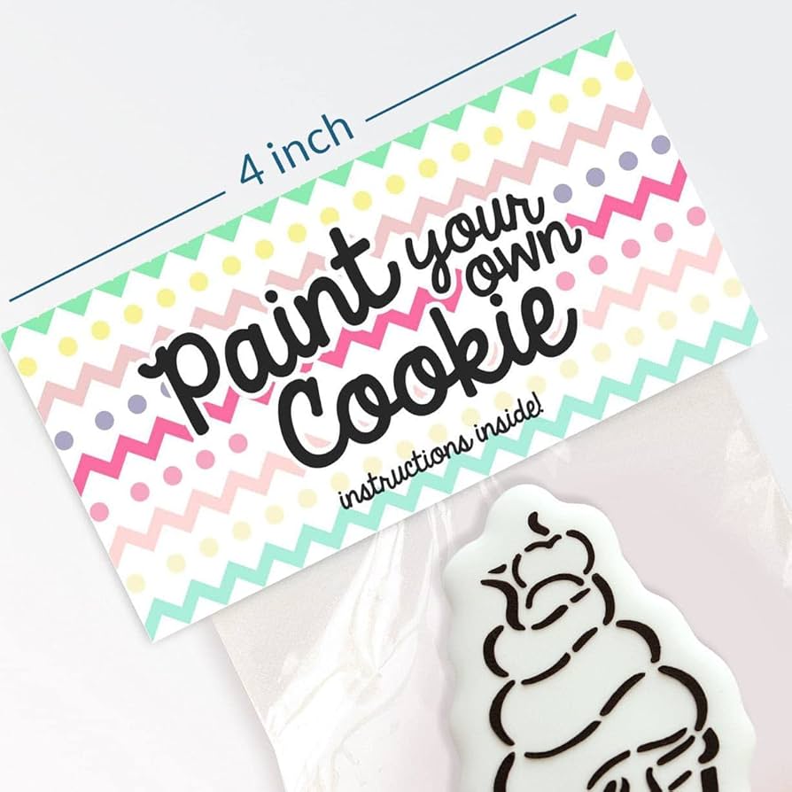 amazon-com-the-cookie-countess-bag-topper-4-with-pyo-instructions-egg-patterns-grocery-gourmet-food for Free Printable Pyo Cookie Instructions Amazon.com: The Cookie Countess Bag Topper 4