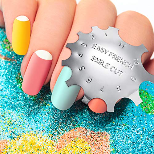 Kit de 6 piezas corta bordes para manicura de acero inoxidable miniatura 3