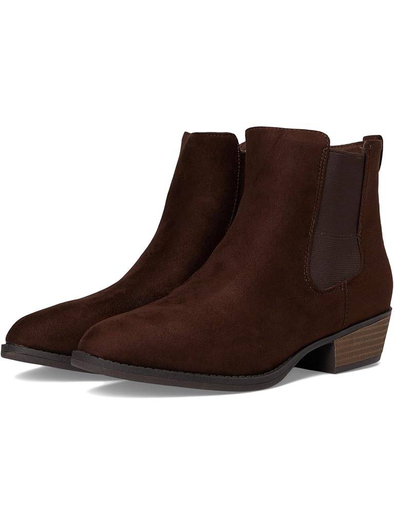 Brown Dr. Scholl's Mara Chelsea Short Boots