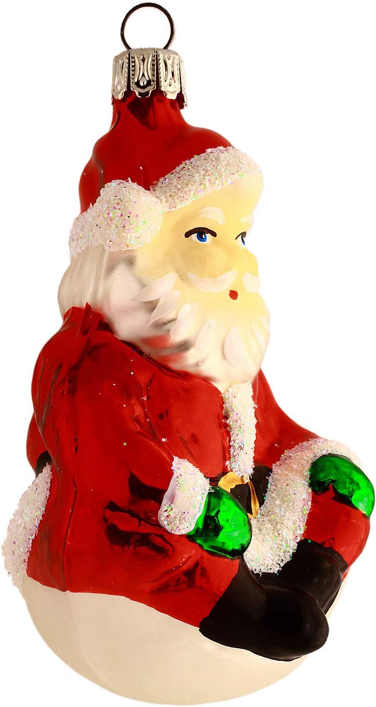Christmas Ornament Santa Claus with Bell