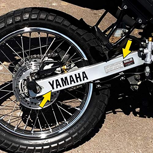Kit Adesivos Tenere 250 2013 Logo Moto Yamaha Completo Preto