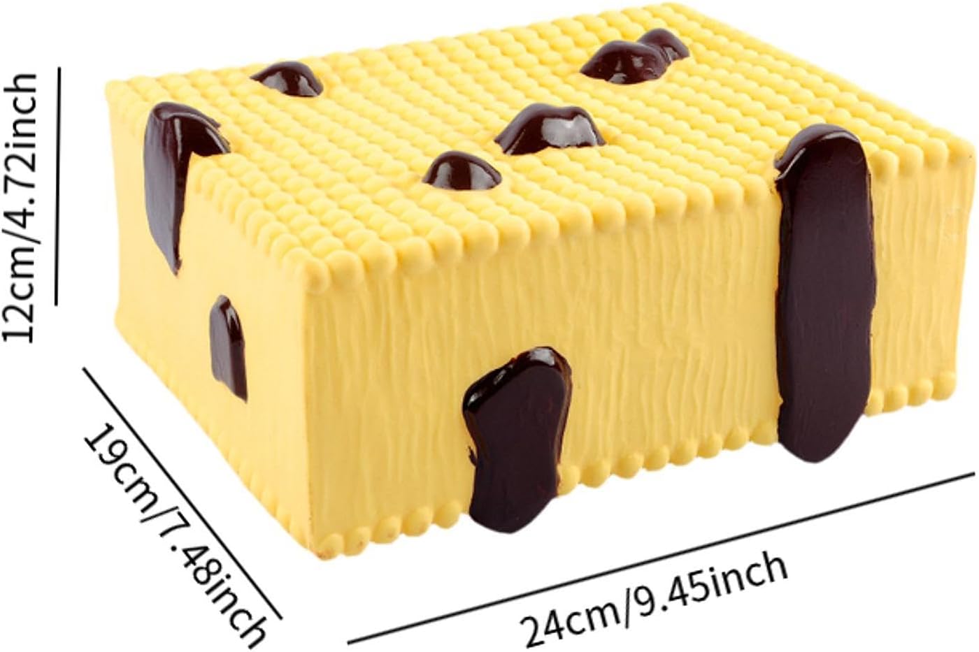 Cells Membrane Structure Model, Biology Teaching Aid, PVC Human Cell Model for Classroom Demonstration, 9.45x7.48x4.72 Inches