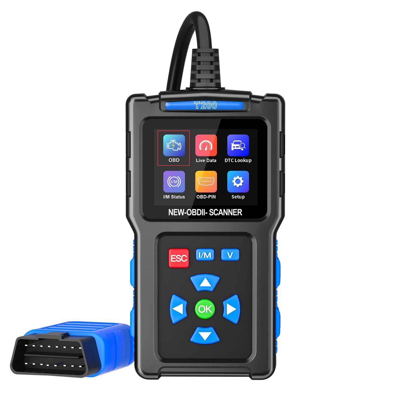 診断機 OBD2 OBD2 故障診断機 車 日本語対応 スキャンツール 有線 自動車診断