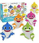Baby Shark Spray & Stay Water Bead Craft Set - Make All 5 Members of The Baby Shark Family with 1...
