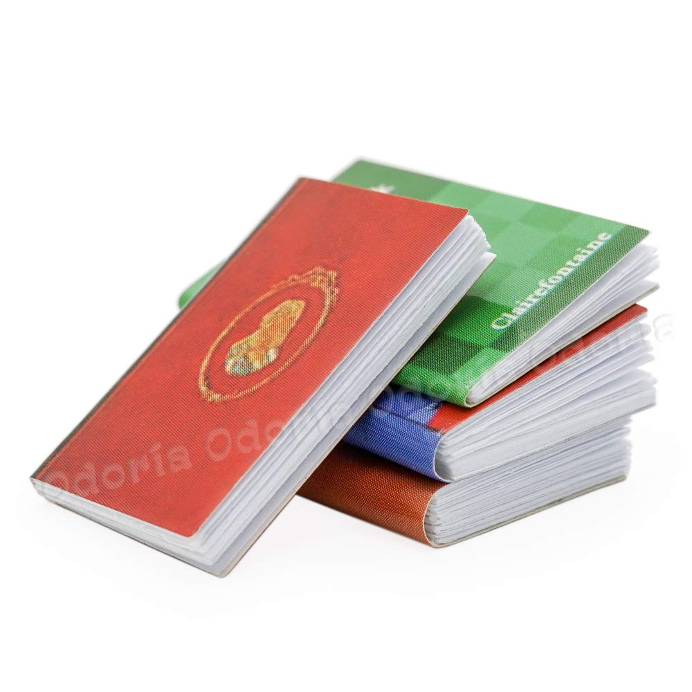 Odoria 1/12 Miniature Blank Books – 4-Pack Dollhouse Decor, Tiny Book Accessories For Model Displays - View #5