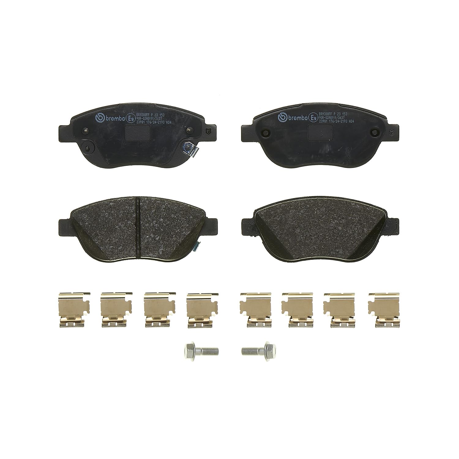 Brembo P 23 153 - Pastiglia Freno - Anteriore