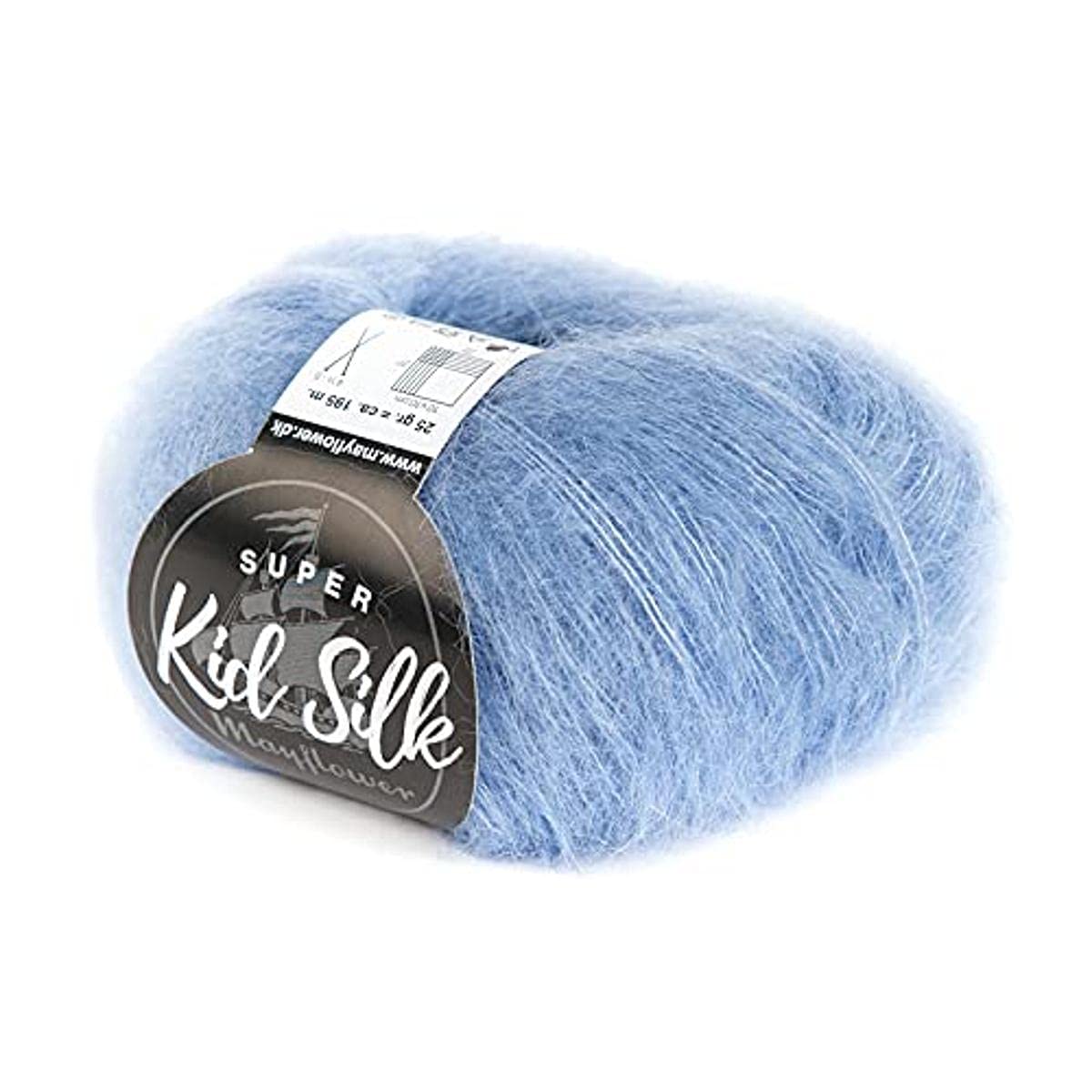 Mayflower Super Kid Silk 30, Mohair, Light Blue, One Size