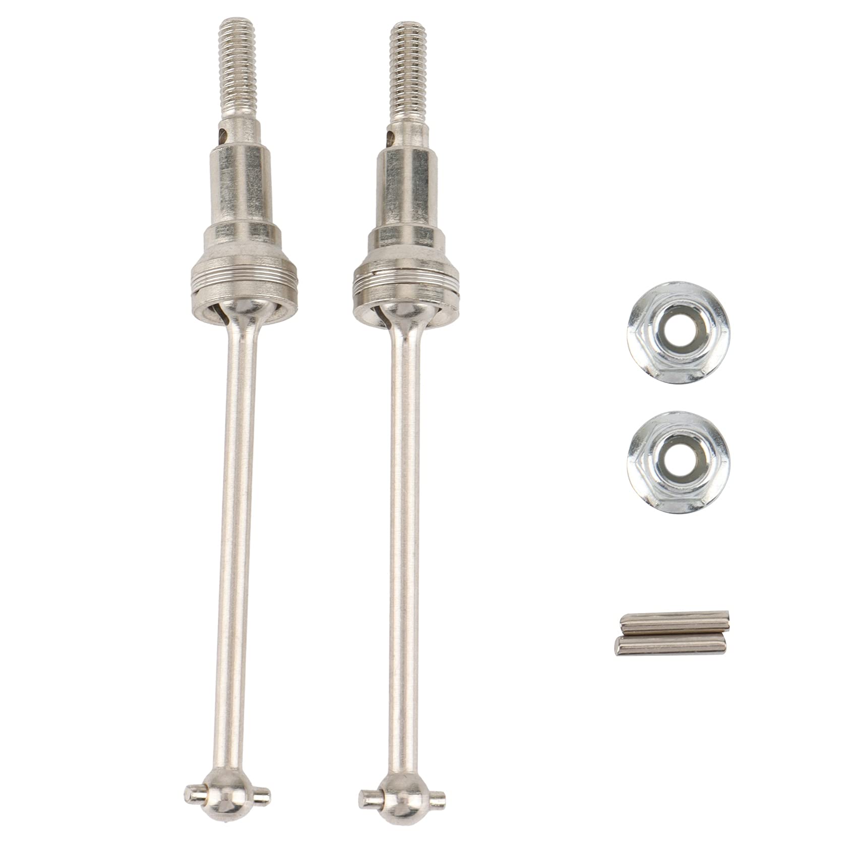 Dla HAIBOXING HBX 16889 16889A 16890 16890A SG1601 SG1602 metalowy przedni i tylny wał napędowy 1/16 części do modernizacji samochodu RC