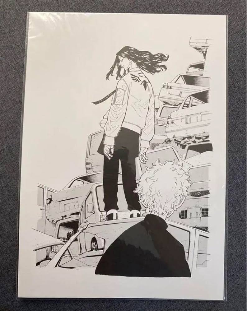 Amazon | 東リベ 場地圭介 複製原画 | アイドル・芸能人グッズ 通販