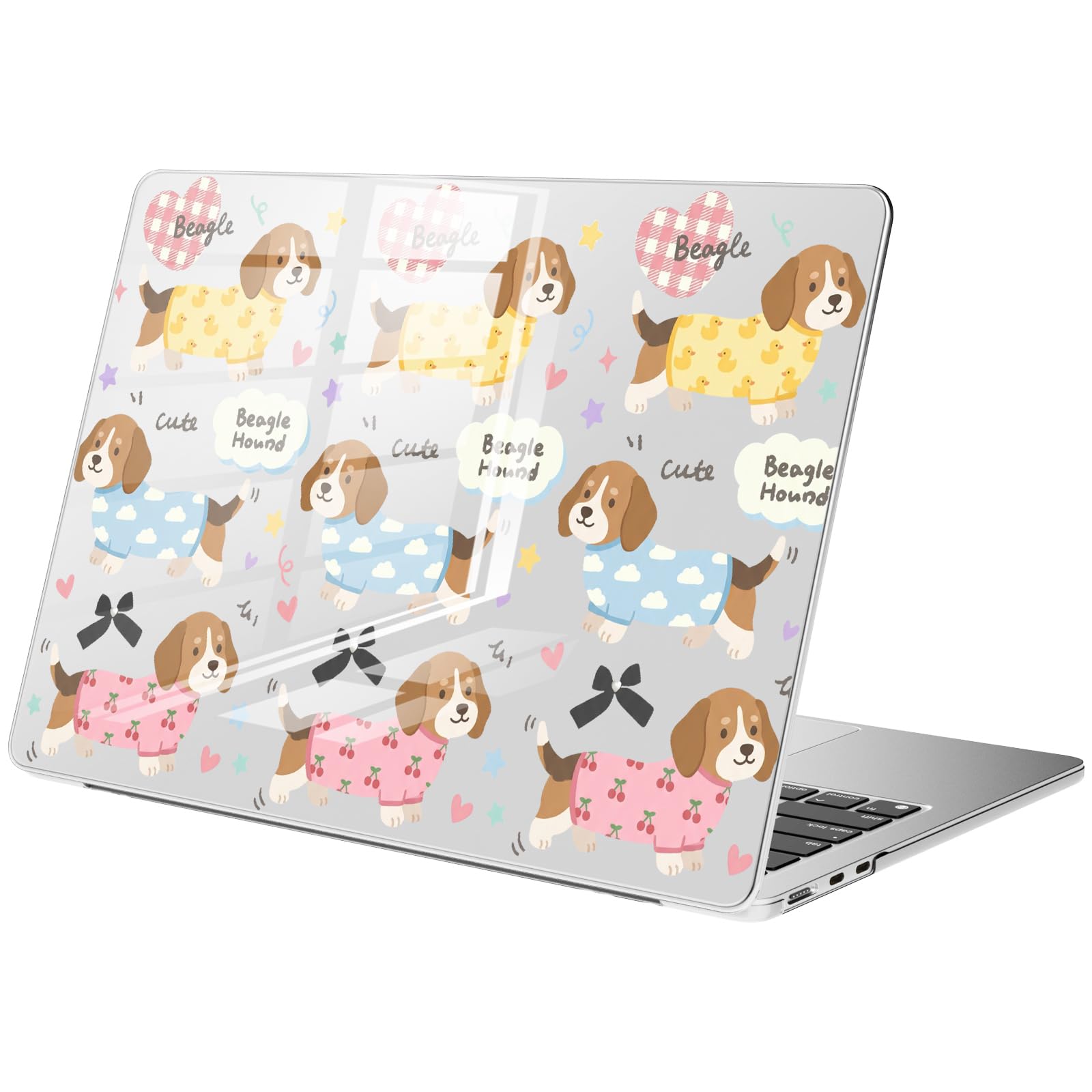 Carcasa rígida MacBook Pro 14 M5 A3427 transparente con acabado premium 8