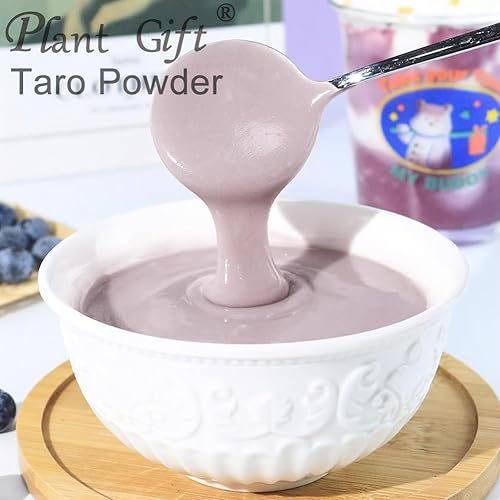 Miniatura 6 de Taro en polvo 100% natural puro 3.53 oz3.52 onzas (3.52 onzas) Polvo seco de taro para batidos, batidos, hornear y bebidas,  Libre de conservantes,