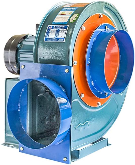 Soplador Industrial Ventilador Centrífugo 220V Ventilación De Escape De Pequeños Conductos De Extracción De Humos Dedicados A La Eliminación De Polvo para La Cocina 370W / 750W