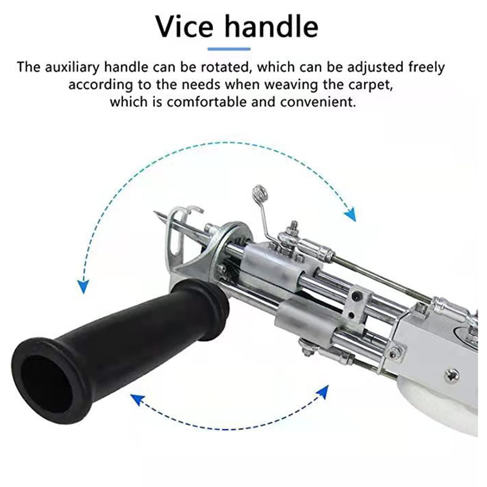 Amazon.co.jp: 工業用刺繍機、カットパイル付きラグタフティングガン