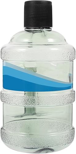 Miniatura 1 de BESPORTBLE Cubo Fitness Cup Botella de agua potable Botella de agua motivacional Mini hervidor de agua botella de agua de ciclismo Botellas