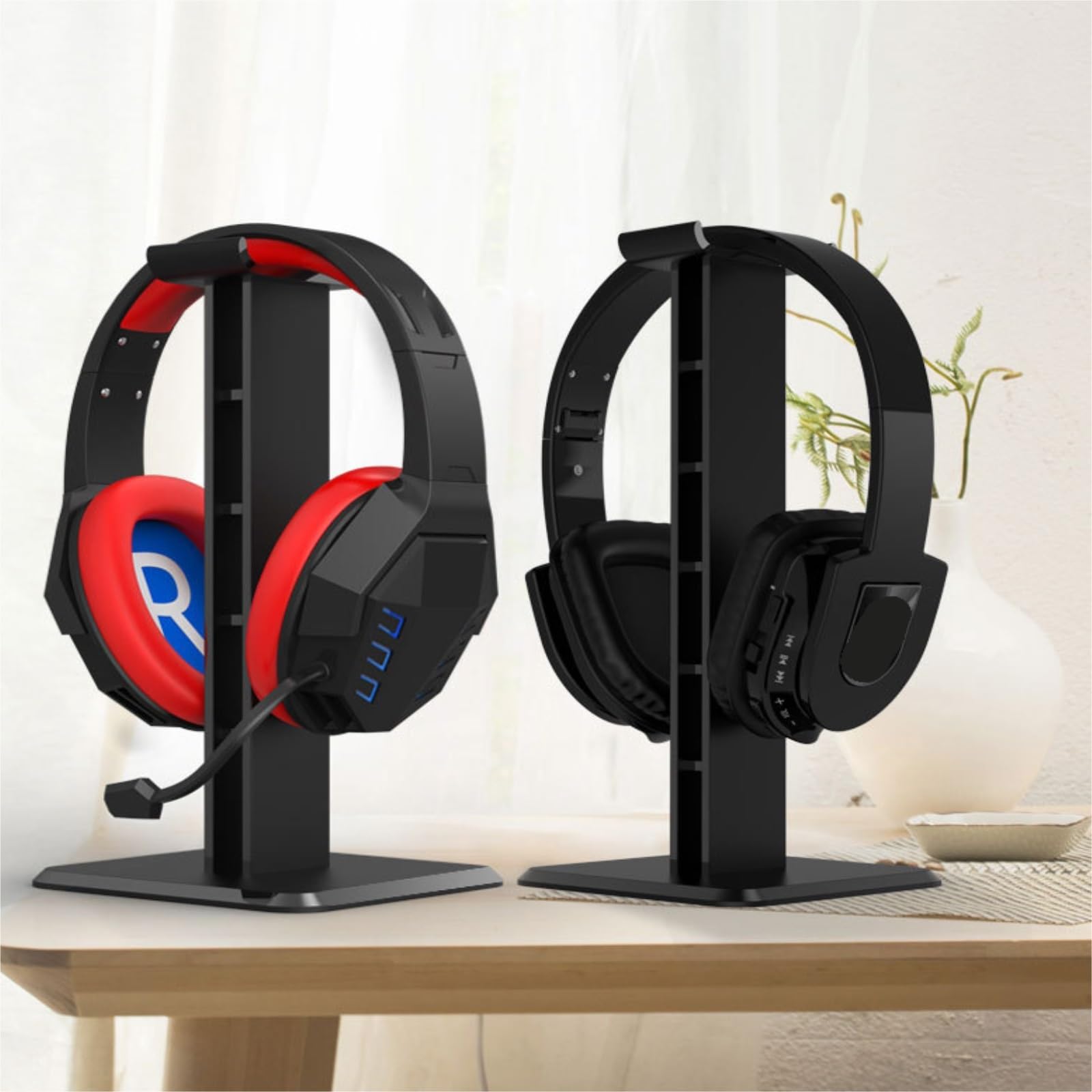 Supporto per Cuffie, Gancio per Auricolari, Supporto per Cuffie da Gioco, Staffa per Auricolari da Montare sulla Testa