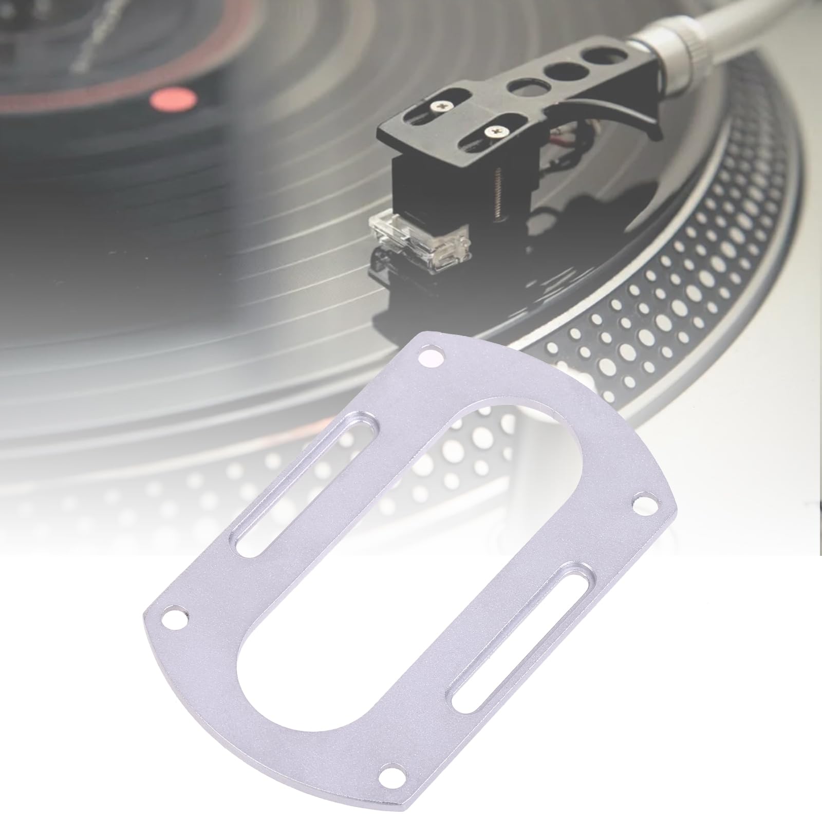 4 MM Foro Vite Strong Piastra in Acciaio 2 5 MM Spessore Loop Per Giradischi Per PMI 3009/3012