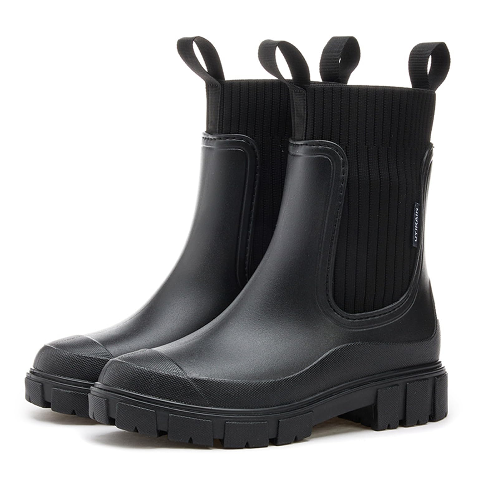 Harssidanzar HL211EU Enkellaarzen voor dames, waterdichte Chelsea boots, anti-slip regenlaarzen en tuinschoenen voor dames met comfortabele inlegzolen, 39 EU Harssidanzar HL211EU Enkellaarzen voor dames, waterdichte Chelsea boots, anti-slip regenlaarzen en tuinschoenen voor dames met comfortabele inlegzolen, 39 EU