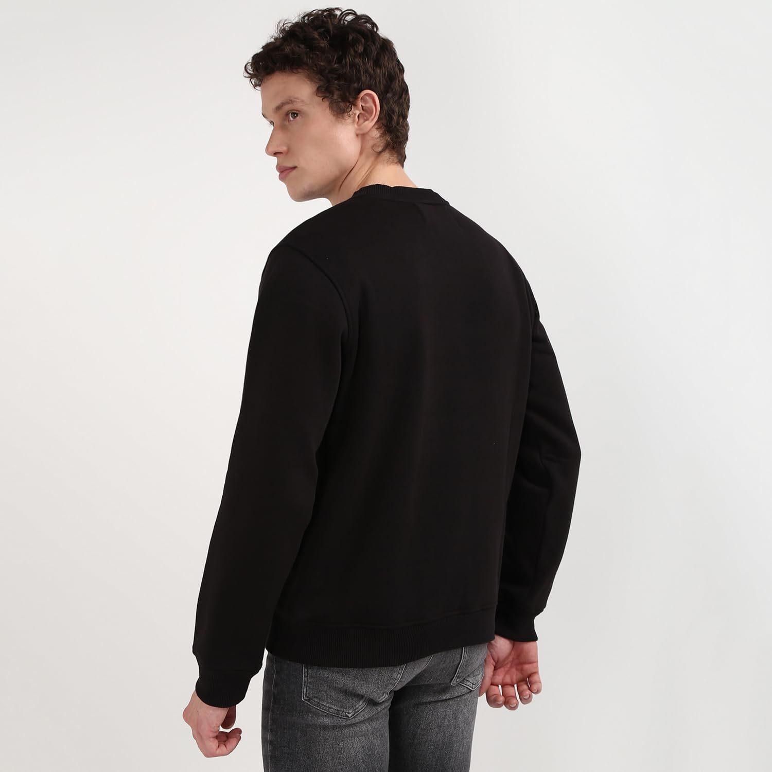 Calvin Klein Uomo Felpa Core Monologo Senza Cappuccio