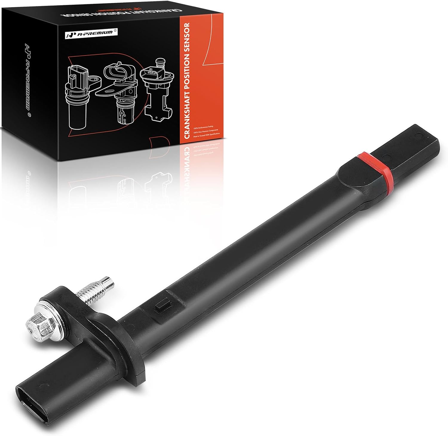 A-Premium Engine Crankshaft Position Sensor Compatible with Ford F-150 Mustang 2018 2019 2020 2021 V8 5.0L DOHC, Replace# JR3Z6C315A