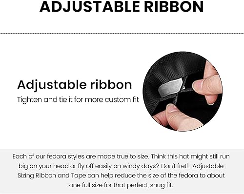 Miniatura 2 de Simplicity Sombrero unisex estilo clásico de Manhattan Fedora unisex