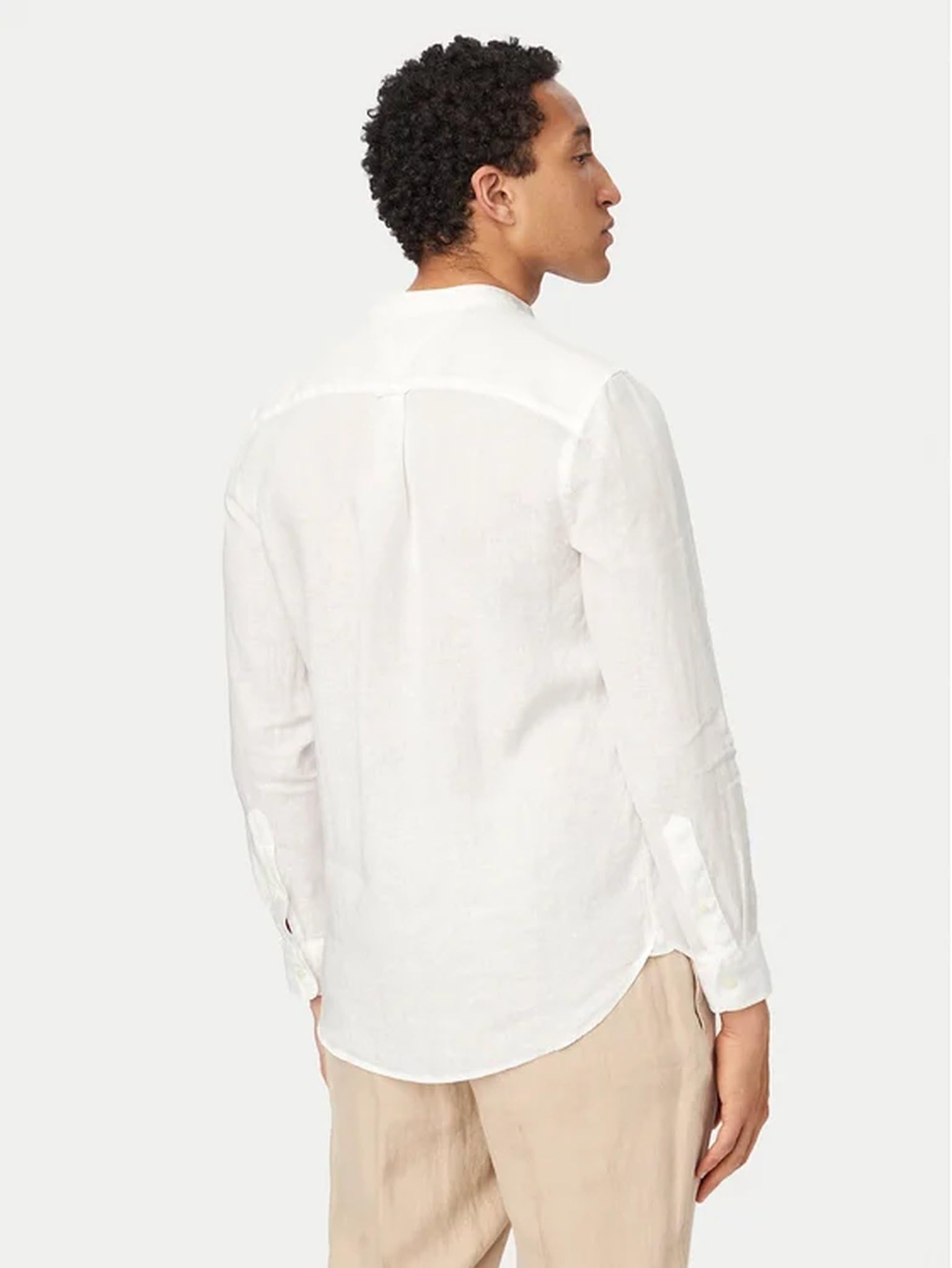 Tommy Hilfiger Camisa de hombre de lino MW0MW39271 8721289878440 – XXL