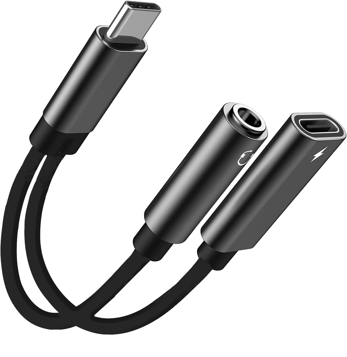 Adaptateur USB-C Vers Casque 3.5 Mm Et Chargeur – 2 En 1 Pour Sony Xperia 5 IV, 1 IV, 10 IV, Pro I, 1 III - 4