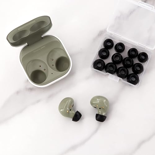 Miniatura 7 de 6 pares de almohadillas de espuma viscoelástica para Galaxy Buds 2 ProGalaxy Buds, SML reducen el ruido, ajuste cómodo, sin dolor de silicona,