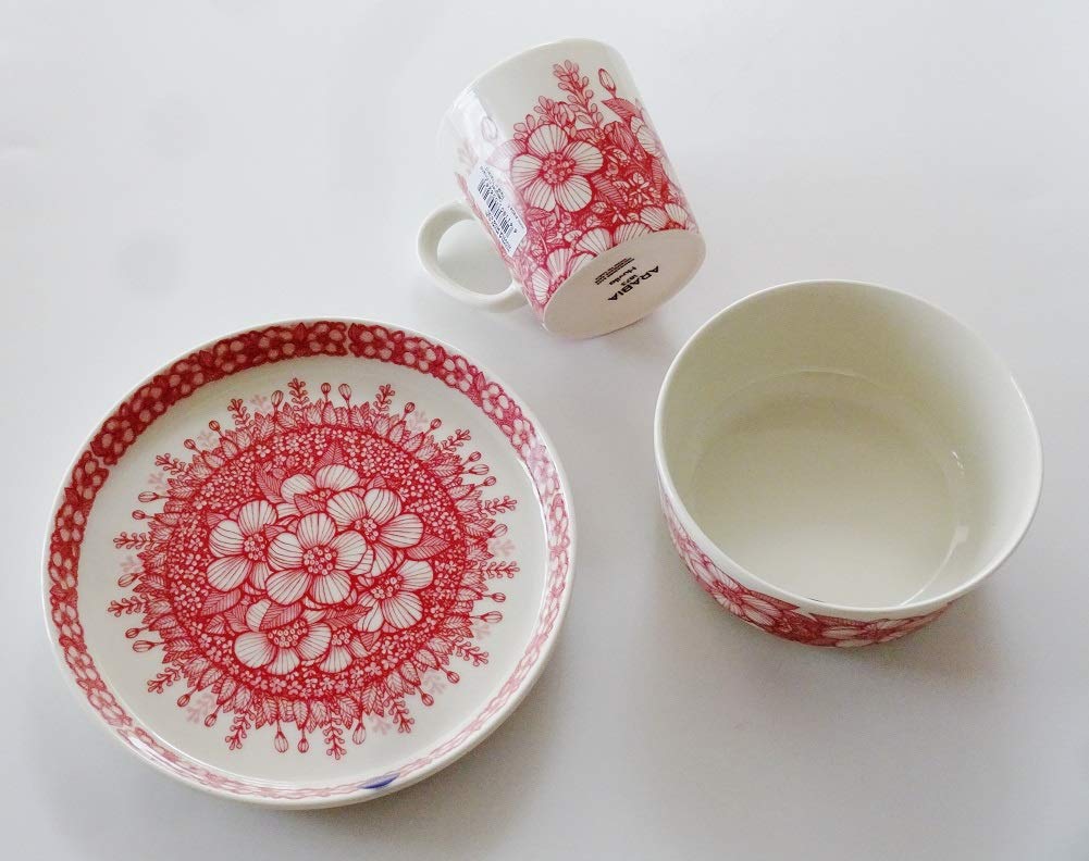 Amazon.co.jp: アラビア(ARABIA) フヴィラHuvila ブランチセット [並行