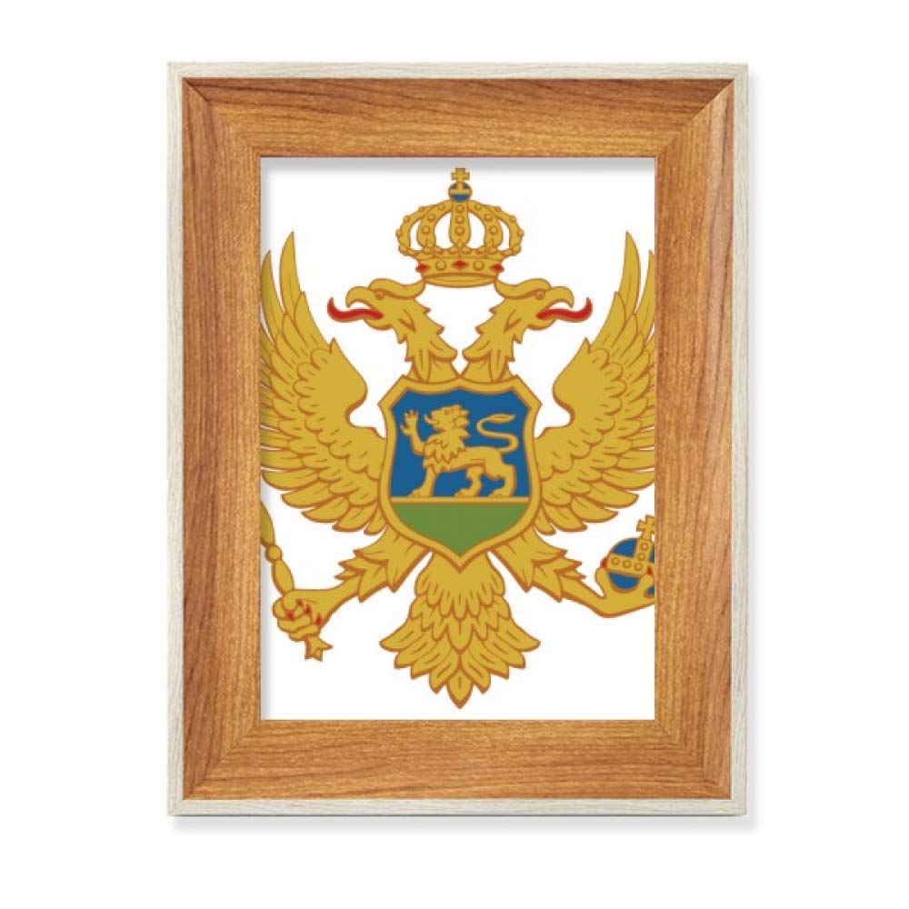 Cadre photo bois Monténégro cadeau idéal tableau art bureau Europe
