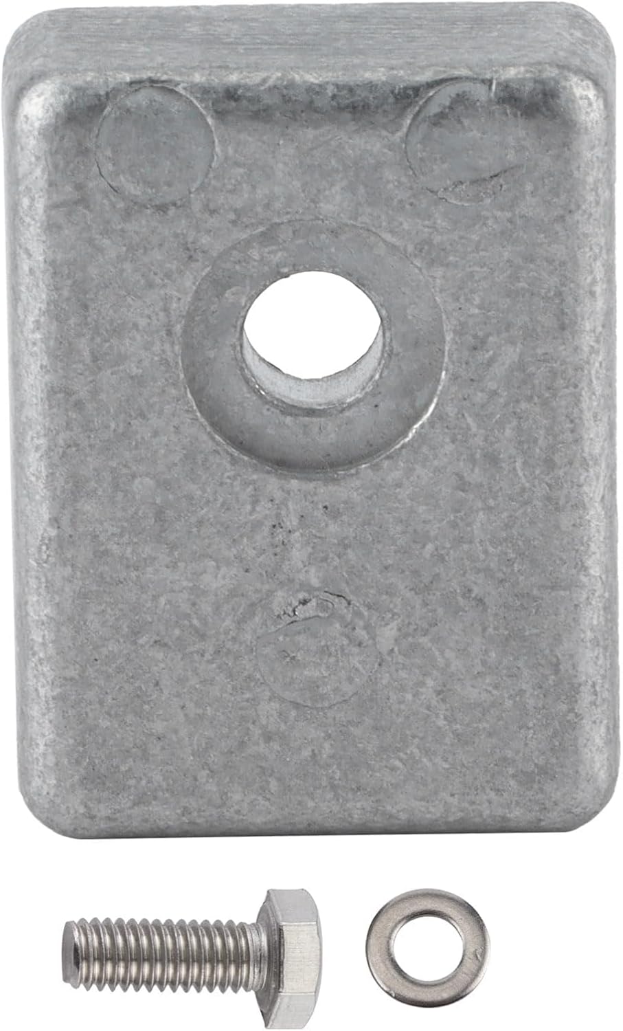 Aramox Outboard Anode, Boat Zinc Anode Fit for Outboard Motor 55320‑95311 55320‑95310 55321‑93J00 55321‑93J01DF25-DF300