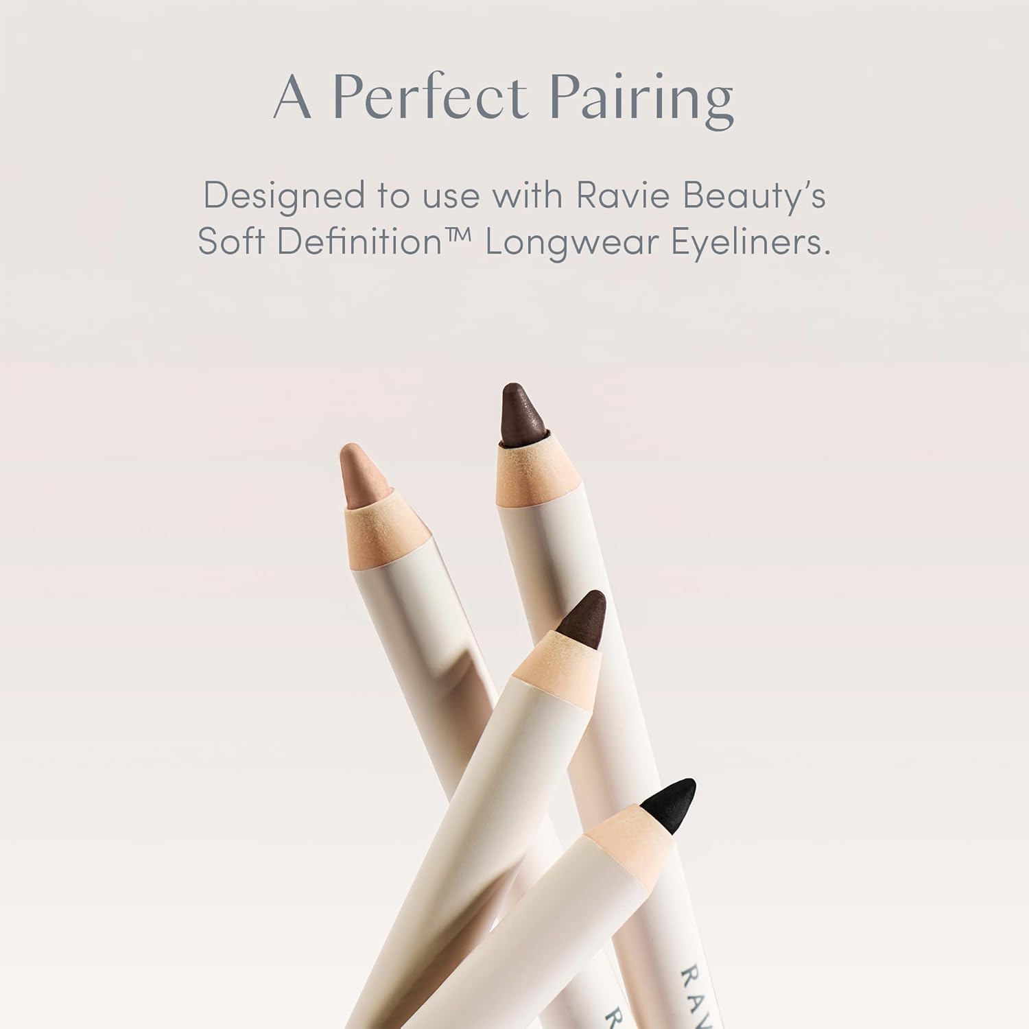 Ravie Beauty Soft Definition Eyeliner Brush – Angled, Ultra-Soft Precision Brush for Smudging, Blending & Natural Eye Definition - Image 2