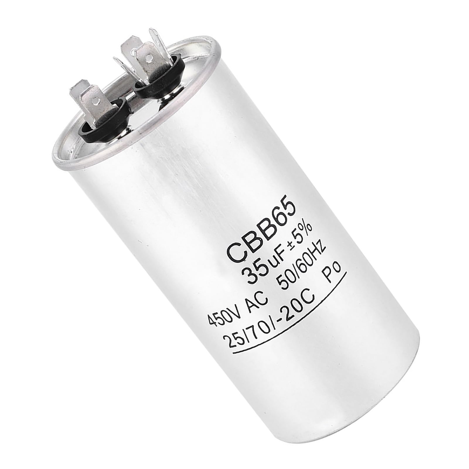 Kondensator Rozruchowy CBB65 35uF 450V do Klimatyzatora Silników Przemysłowych Temperatura 40/70/-20 dla Systemów Chłodzenia i Wentylacji