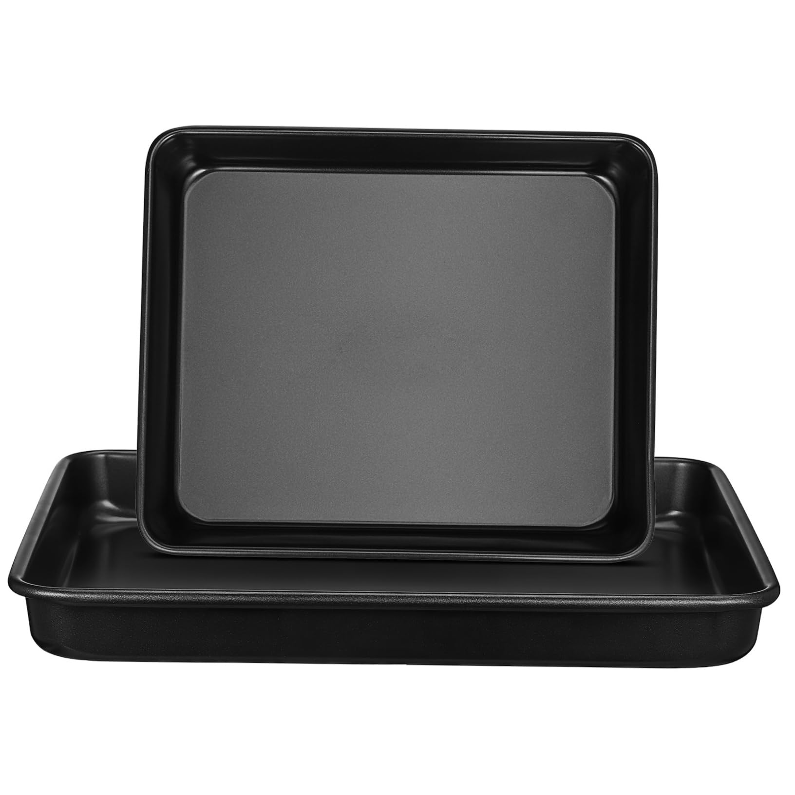 2stücke Ofenbleche Aus Edelstahl Backblech Für Toaster-ofen Backbleche Metallbleche Zum Backen Und Grillen Kochbleche Für Küche