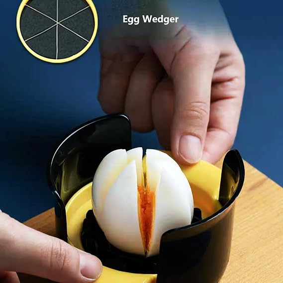 Egg Slicer Cutter Multi-functional Hard Boiled Egg Wedger