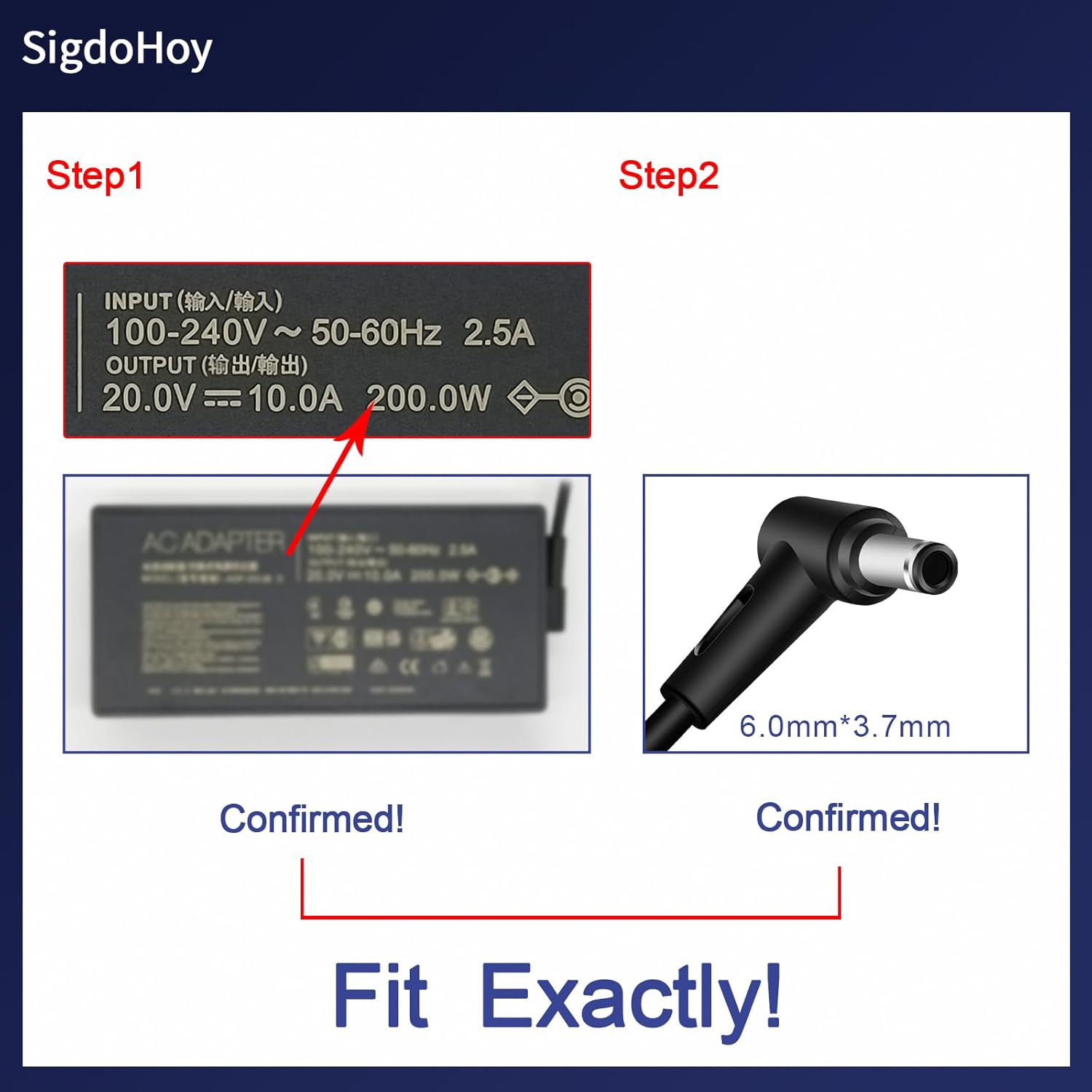 200W Charger Compatible with Asus Tuf Dash F15 A15 A17 F17 FX516 FX517, Rog Zephyrus G15 GA503 Laptop